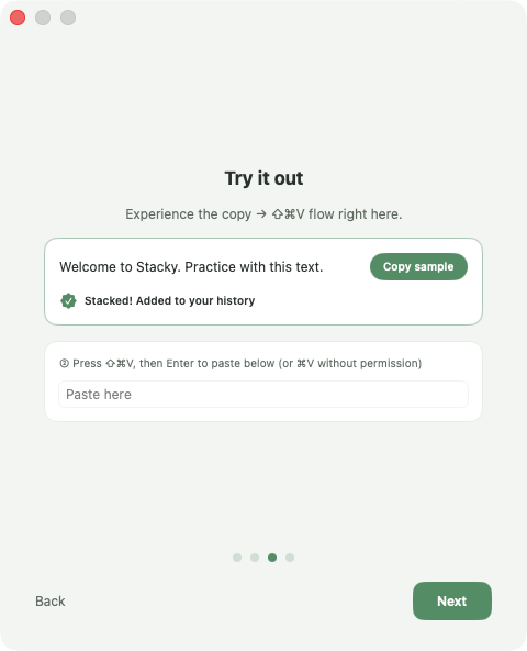 Try it out — interactive practice